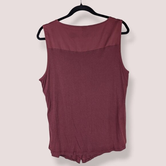 Ann Taylor Sleeveless Buttoned Top - Picture 5 of 6